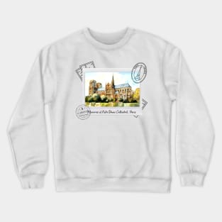 Memories of Notre Dame Cathedral, Paris Crewneck Sweatshirt
